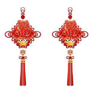 新年门贴2026马年福字窗贴画静电玻璃门贴纸窗花新款春节过年装饰