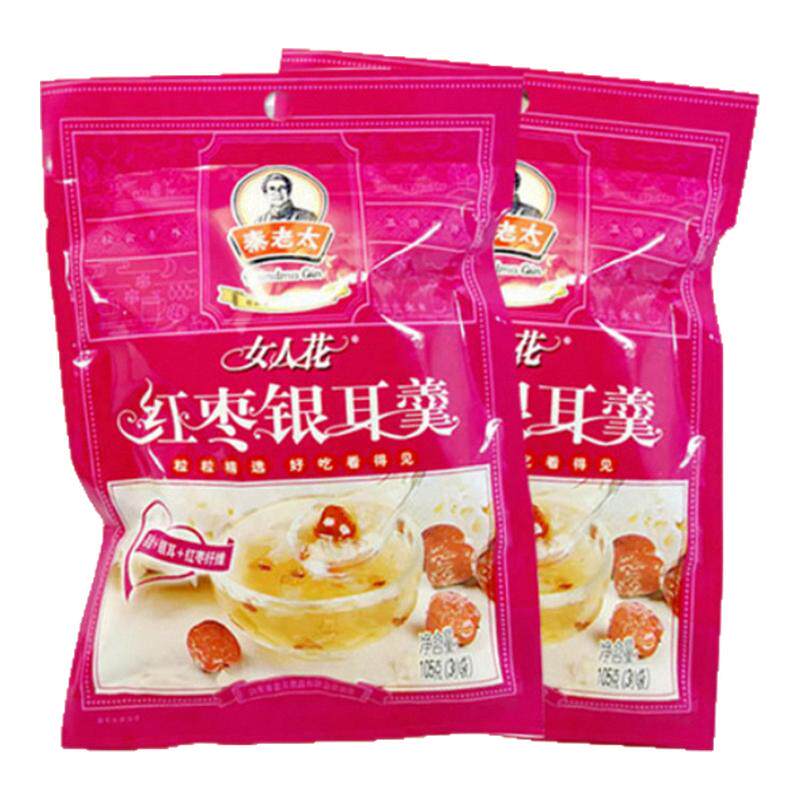 秦老太红枣银耳羹免煮早餐藕粉