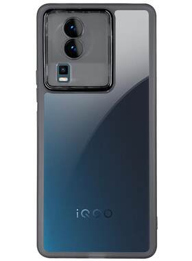适用于iQOO Neo7镜头全包手机壳iqooneo7自带镜头膜保护套iqooneo7se磨砂neo7竞速版新款5G透明防摔7se男女