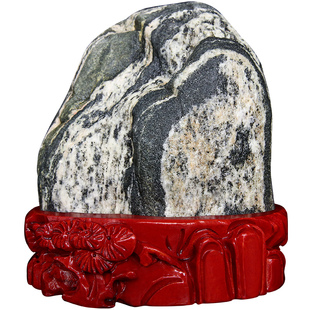 泰山石敢当旗舰专营正宗奇石靠山石原石雕室内外家居装饰品小摆件