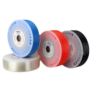 高压气管软管PU防爆夹纱管空压机气泵气动管透明4/6/8/10/12/16mm