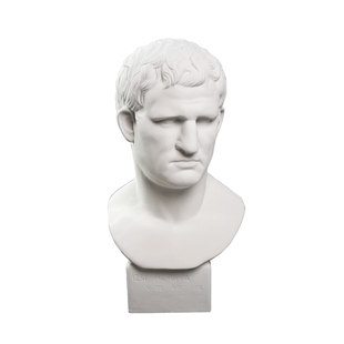 绘岳60cm阿格里巴石膏头像美术生写生教具学校美术教室人物石膏像