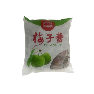 莞龙桥梅子酱整箱16kg酸梅酱烧鸭烧鹅酱烤鸭酱外卖16克小包酸梅酱