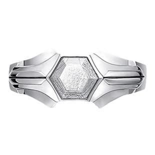 AWNL北欧M陨石戒指男七海之戒时尚新年礼物送男友新年礼物送礼