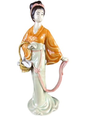 客厅仕女小摆件四大美西施