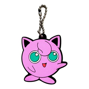 正版宝可梦剑盾口袋妖怪炎热喵皮卡丘胖丁谜Q拟包包钥匙扣链挂件