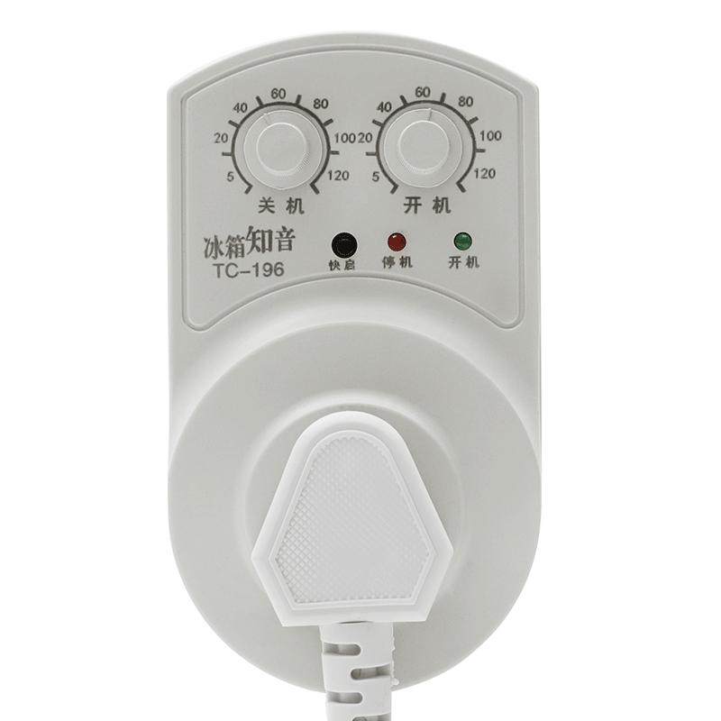 冰箱知音温控器通用冰柜伴侣定时节能保护开关电子冰箱温度控制器
