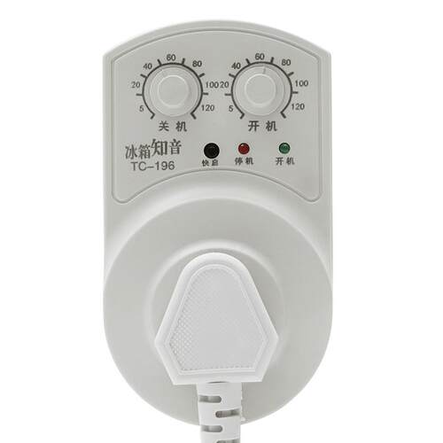 冰箱知音温控器通用冰柜伴侣定时节能保护开关电子冰箱温度控制器