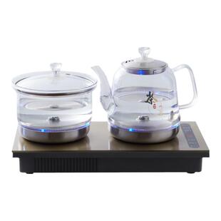 全自动底部上水电热烧水壶泡茶桌专用嵌入式茶台一体机电磁煮茶炉