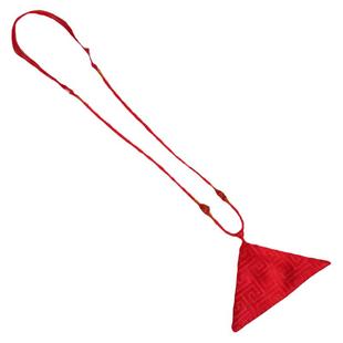 三角符袋福袋空随身平安护身符袋免缝附袋防水端午节香包香囊项链