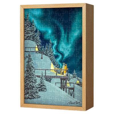 3djp灯光画拼图夜灯创意礼物