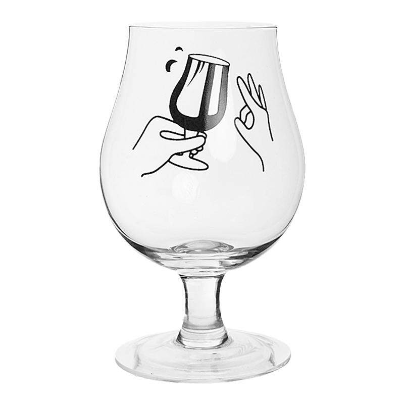 抖音网红精酿啤酒杯家用高档轻奢