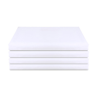 制式白床单吸汗透气垫单军训宿舍单人加厚内务床单纯白色名宿床单