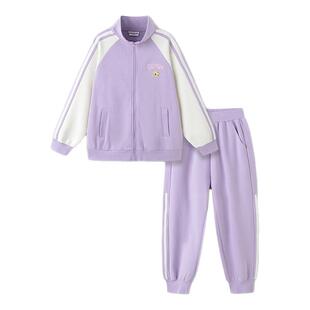 巴拉巴拉儿童运动套装男女童两件套小童校园神器2026春装新款童装