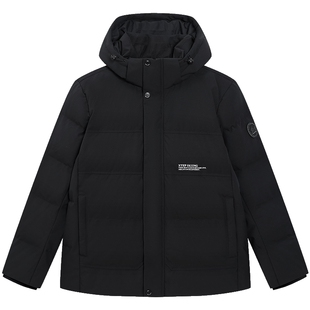 特步羽绒服男士2025年冬季新款运动上衣保暖风衣外套975429190199