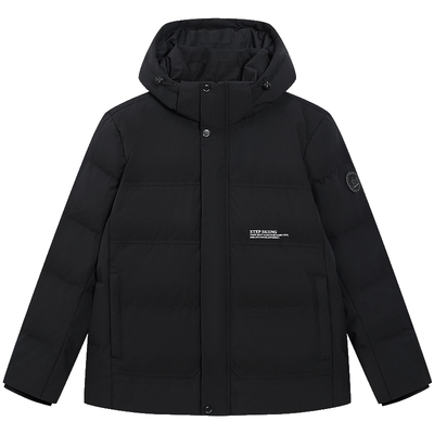 特步羽绒服男士2025年冬季新款运动上衣保暖风衣外套975429190199