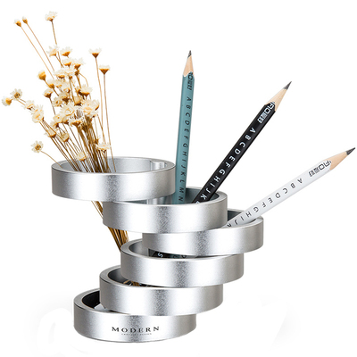 Modern德国铝合金时尚办公笔筒