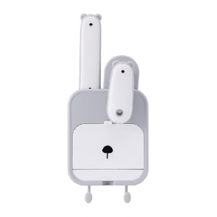 包邮贝瑟斯三合一肥皂盒收纳盒免打孔壁挂置物架沥水皂盒带刷子