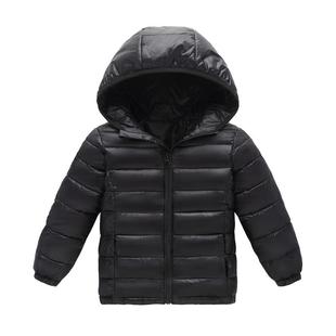 儿童男女童轻薄款棉服110-160秋冬超轻羽绒棉外套韩版棉衣