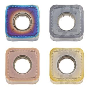 数控铣刀片 SNMX1205-XTN/SNMU1305-XTN 纳米涂层 加工更加耐磨