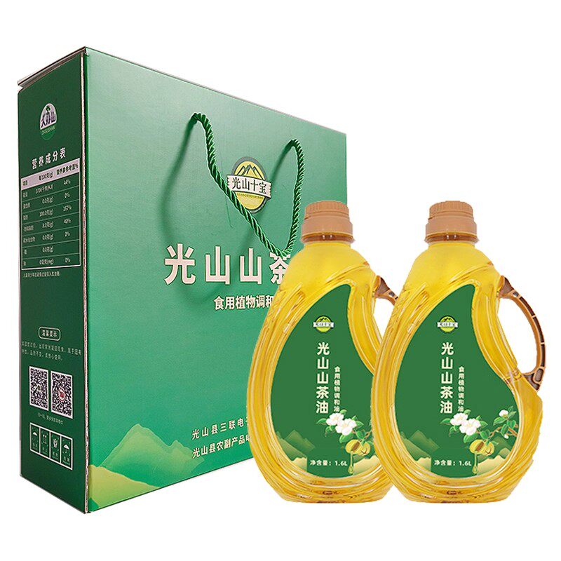 司马光有机山茶籽油1.6L*2礼盒装