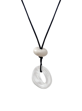 2025新款爆款不规则吊坠长款项链女小众高级感气质锁骨链颈链配饰