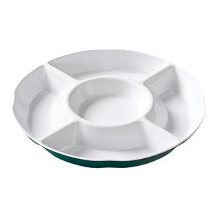 密胺餐具盘子商用餐盘菜盘五格分格盘冷菜卤味卤水卤菜专用拼盘