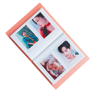 3寸拍立得相册本ins磨砂lomo小卡插页式影集收藏册明星照片收纳