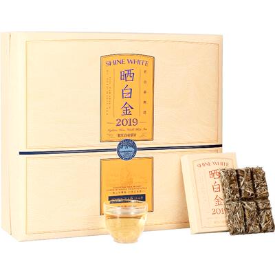 品品香2019老白茶白毫银针360g