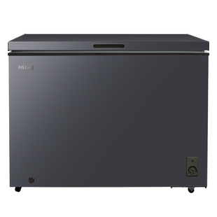 美菱301L家用商用大容量冷冻冷藏两用冰柜单温节能换新补贴