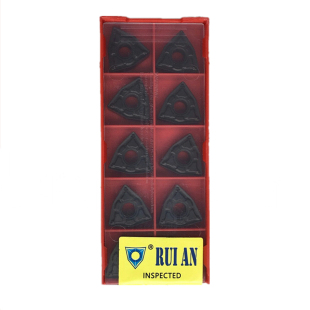 锐安数控刀片六角桃形WNMG080408/04-GM RC6225黑金刚钢件车刀粒