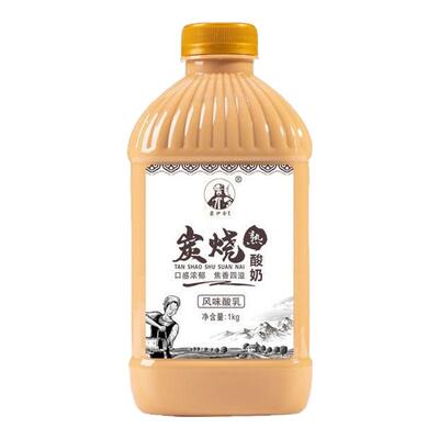 蒙伊金醇熟炭烧焦香风味发酵乳