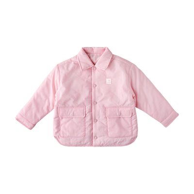 BLUEDOG蓝狗秋冬新韩国薄外套双面可穿翻领中大童男女儿童