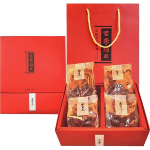 百枣纲目山东红枣乐陵金丝小枣节日礼品装优质金丝枣1000克礼盒