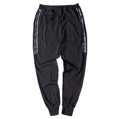 加肥加大码裤子宽松高弹力高腰