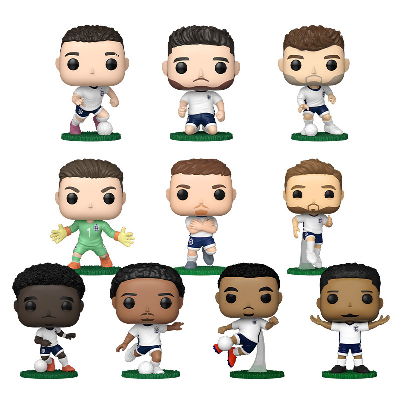 FunkoPOP足球2026英格兰法国美国国家队球星周边手办摆件公仔礼物