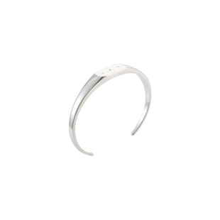 COUGH IN VAIN 表盘镶嵌925银手镯