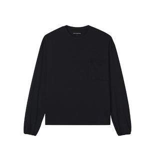 IT uniform experiment男装长袖T恤新款饰口袋宽松纯色上衣252008