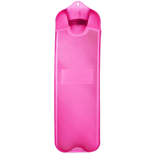 优思芙大号长条PVC冲注水热水袋长充水暖水袋女颈椎热敷送绒布套