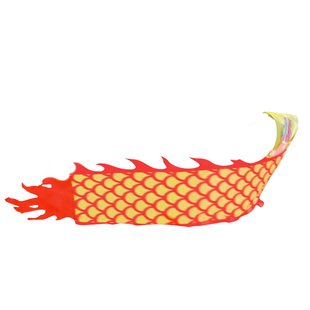 舞龙彩带健身龙新款龙头舞龙表演道具儿童甩甩龙广场舞健身彩带龙