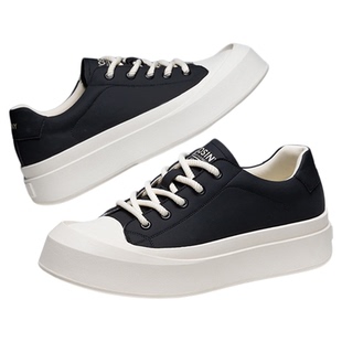 卓诗尼男鞋2025秋季新款潮流百搭休闲板鞋透气小白鞋增高男士板鞋