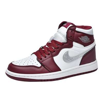 白酒红空军一号男女运动板鞋