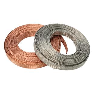 加密型纯铜屏蔽网 镀锡铜网 音响线抗干扰金属编织网套 2mm~28mm