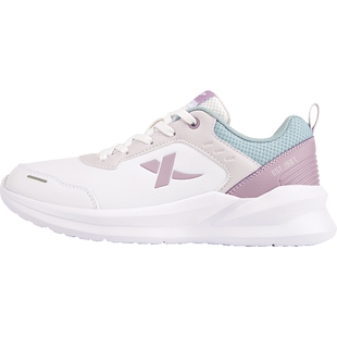 特步女鞋皮面防水老爹鞋女士休闲鞋子女夏季官方旗舰店运动鞋女款