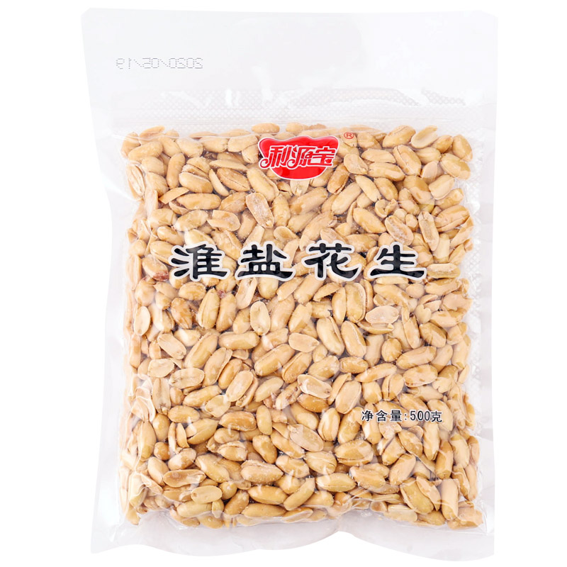 花生仁广东特产利源宝淮盐500g