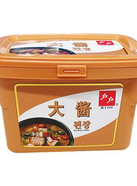 黄豆酱500g韩式厨房料理调味料