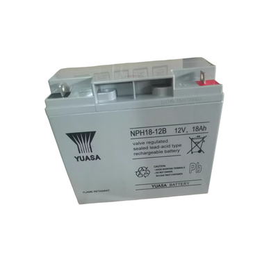 YUASA汤浅蓄电池NPH18-12B 12V18AH三菱电梯消防直流屏12V17.2AH