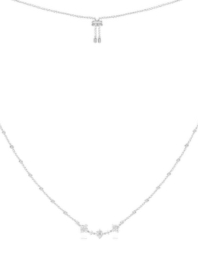 apmmonaco闪耀可调节项链纯银