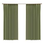 绍兴柯桥遮光成品卧室客厅雪尼尔网红人字纹高级感奶油白法式窗帘