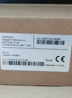 议价议价 IC755SUE10CTD GE人机界面触摸屏全新现货